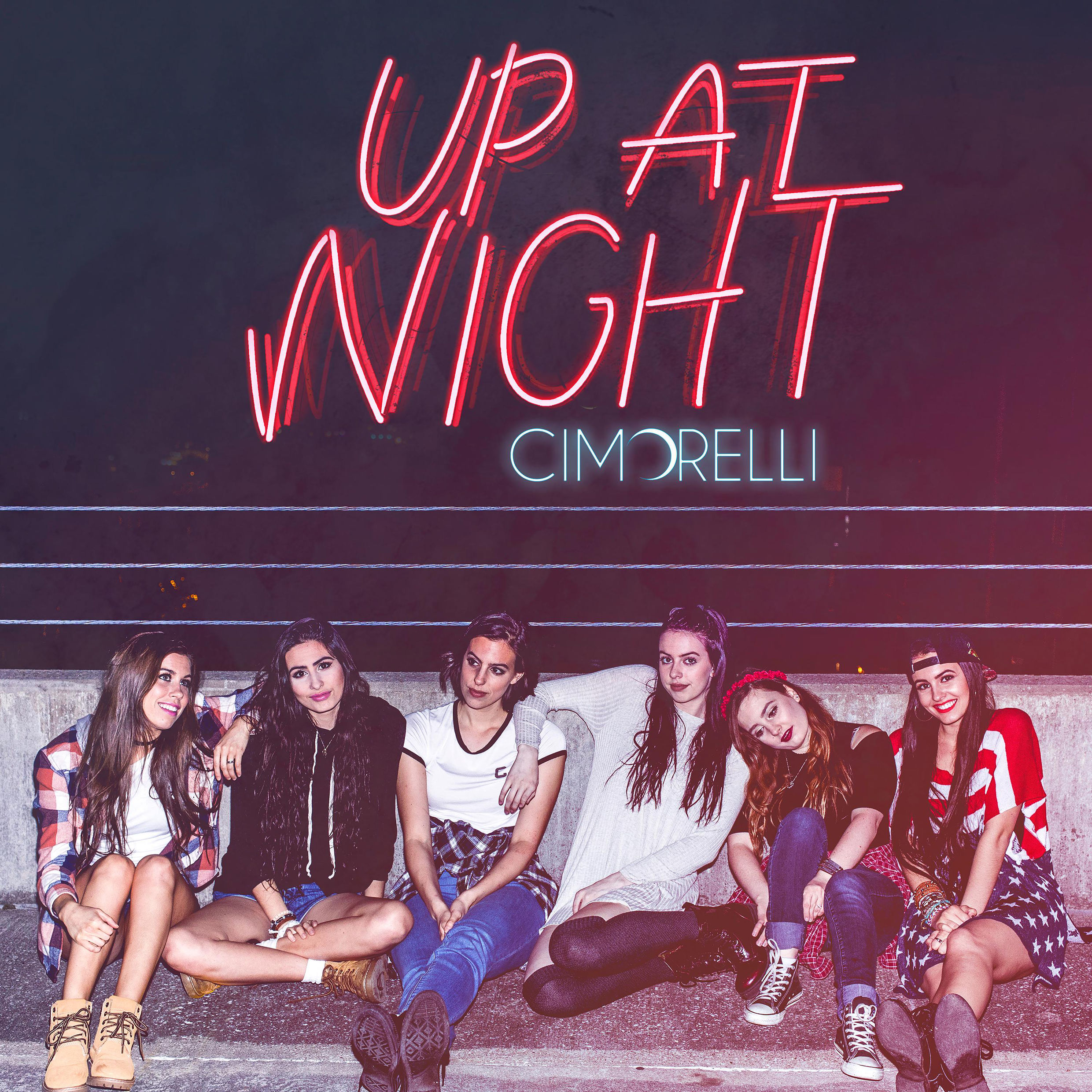 Cimorelli - Up At Night (album artwork cover)